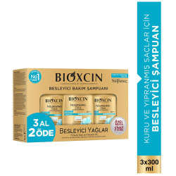 Bioxcin Besleyici Yağlar Şampuan 300 ml - 3 al 2 öde - 3