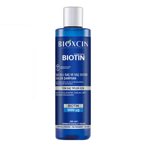 Bioxcin Biotin Şampuan 300 ml | Tüm Saç Tipleri - Bioxcin