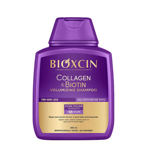 Bioxcin Collagen Biotin Saç Dökülmesine Karşı Şampuan 300 ml - Bioxcin