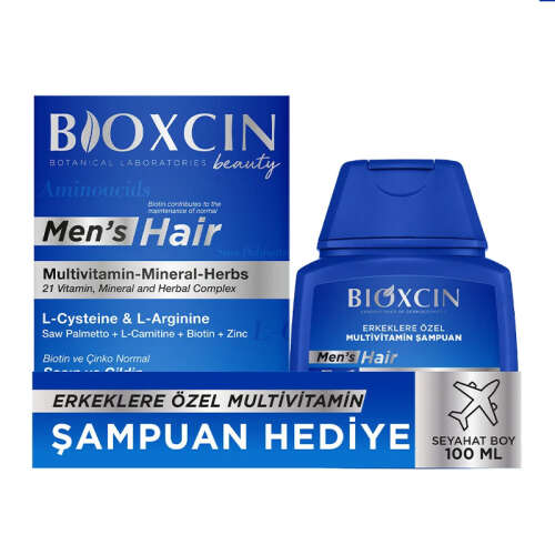 Bioxcin Erkeklere Özel Multivitamin SET - Şampuan HEDİYE - Bioxcin