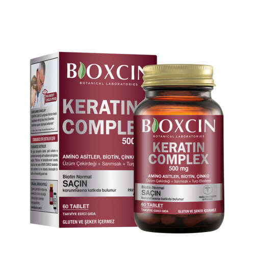 Bioxcin Forte Keratin Complex Tablet Takviye Edici Gıda 60 Tablet - Bioxcin