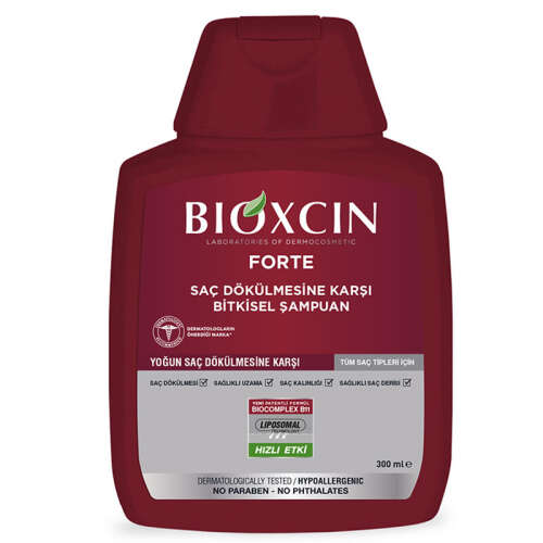 Bioxcin Forte Saç Dökülmesine Karşı Bakım Şampuanı 300 ml - 3 AL 2 ÖDE - 3