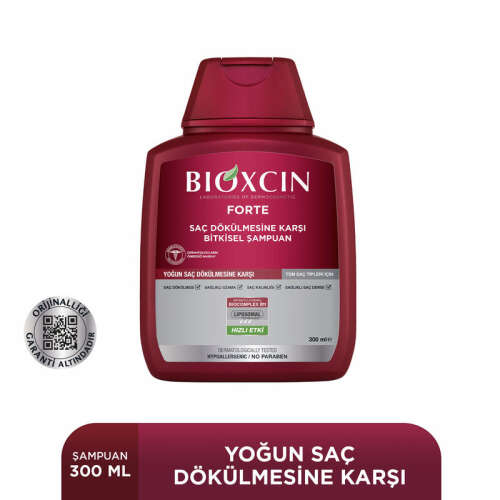 Bioxcin Forte Saç Dökülmesine Karşı Bakım Şampuanı 300 ml - 3 AL 2 ÖDE - 4