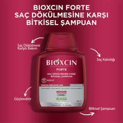 Bioxcin Forte Saç Dökülmesine Karşı Bakım Şampuanı 300 ml - 3 AL 2 ÖDE - 6
