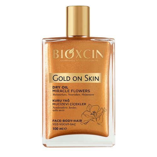 Bioxcin Gold on Skin Simli Kuru Yağ 100 ml - Bioxcin