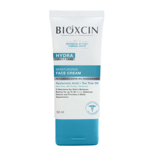 Bioxcin Hydra Nemlendirici Yüz Kremi 50 ml - Karma ve Yağlı Ciltler - Bioxcin