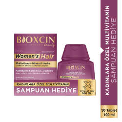 Bioxcin Kadınlara Özel Multivitamin SET - Şampuan HEDİYE - 2