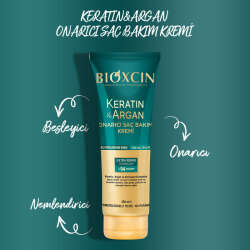 Bioxcin Keratin ve Argan Onarıcı Saç Bakım Kremi 250 ml - 3