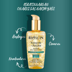 Bioxcin Keratin ve Argan Saç Bakım Yağı 150 ml - 3