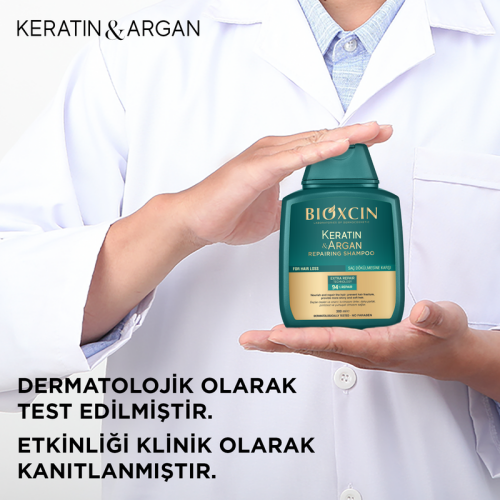 Bioxcin Keratin ve Argan Onarıcı Şampuan 300 ml - 3 al 2 öde - 4