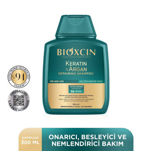 Bioxcin Keratin ve Argan Bariyer Onarıcı Şampuan 300 ml - 3 al 2 öde - 2