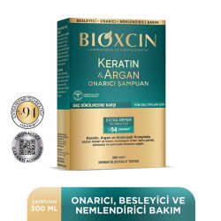Bioxcin Keratin ve Argan Bariyer Onarıcı Şampuan 300 ml - 3