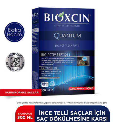 Bioxcin Quantum Normal Ve Kuru Saçlar İçin Şampuan 300ml - 7
