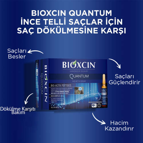 Bioxcin Quantum Saç Güçlendirici Serum 15 x 6 ml - 6