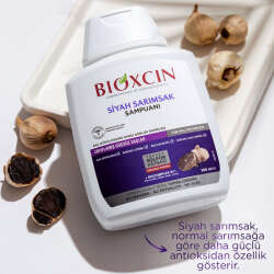 Bioxcin Saç Dökülmesine Karşı Siyah Sarımsak Şampuanı 300 ml - 100 ml Şampuan HEDİYE - 4