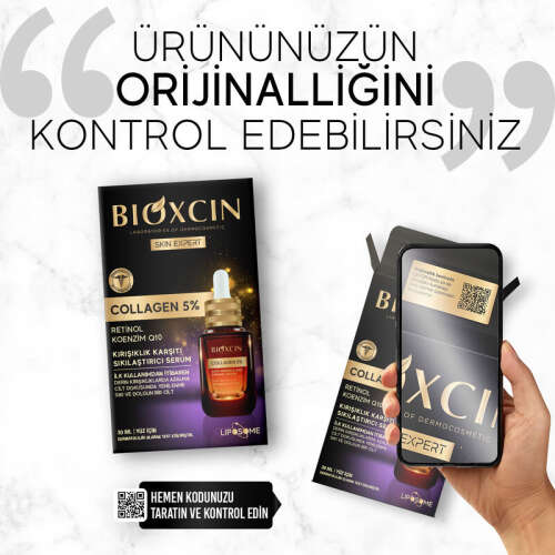 Bioxcin Skin Expert Collagen 5% Kırışıklık Karşıtı Sıkılaştırıcı Serum 30 ml - 11