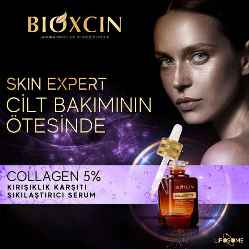 Bioxcin Skin Expert Collagen 5% Kırışıklık Karşıtı Sıkılaştırıcı Serum 30 ml - 8