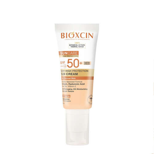Bioxcin Sun Care Kuru Ciltler için Güneş Kremi SPF 50+ 50 ml - Renkli - Bioxcin
