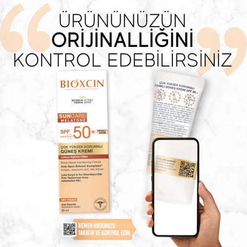 Bioxcin Sun Care Lekeli Ciltler için Güneş Kremi SPF 50+ 50 ml - Renkli - 9
