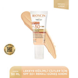 Bioxcin Sun Care Lekeli Ciltler için Güneş Kremi SPF 50+ 50 ml - Renkli - 2