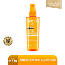 Bioxcin Sun Care Tüm Ciltler için Bronzlaştırıcı Yağ SPF 15 200 ml - 2