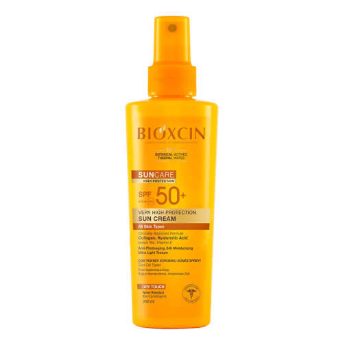 Bioxcin Sun Care Tüm Ciltler için Güneş Spreyi SPF 50+ 200 ml - Bioxcin