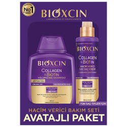 Bioxcin Volumizing Care Set - Şampuan ve Saç Kremi Avantajlı Paket - 1