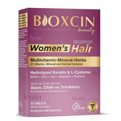 Bioxcin Womens Hair Multivitamin 30 Tablet - Bioxcin