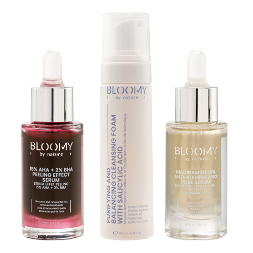 Bloomy By Nature Düzensiz Ciltler İçin Arındırıcı Set - Bloomy By Nature