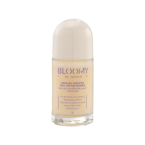 Bloomy By Nature Organik Sertifikalı Roll on Kadınlar için 50 ml - Bloomy By Nature