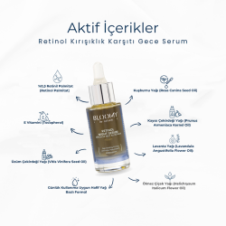 Bloomy By Nature Retinol Kırışıklık Karşıtı Gece Serum 30 ml - 3