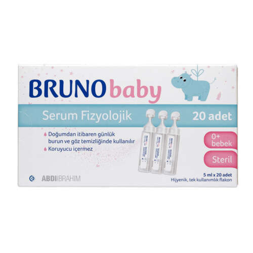 Bruno Baby Serum Damla 5 ml x 20 Adet - Abdi İbrahim
