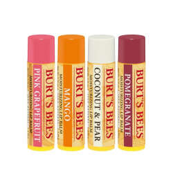 Burts Bees 4 Lip Balms 4.25 gr - 2