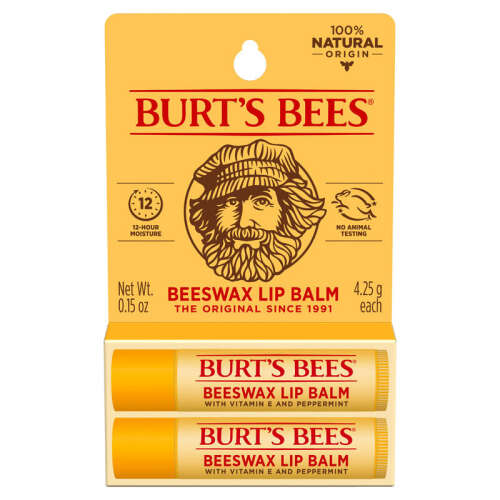 Burts Bees Beeswax Doğal Dudak Bakımı Nane Ferahlığı 4.25 gr - 2 ADET - Burts Bees