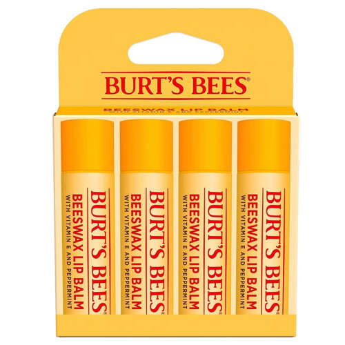 Burts Bees Beeswax Doğal Dudak Bakımı Nane Ferahlığı 4.25 gr - 4 ADET - 1