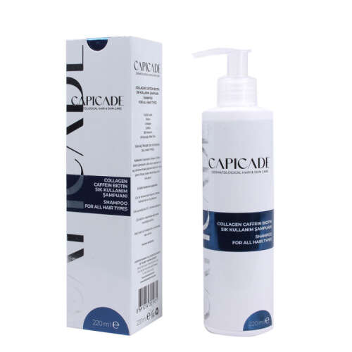 Capicade Collagen Caffein Biotin Sık Kullanım Şampuanı 220 ml - 1