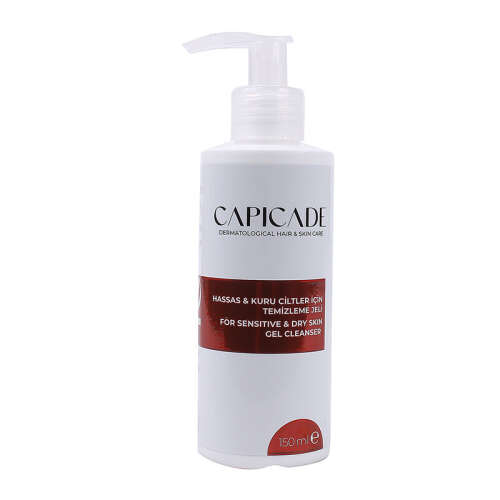 Capicade Hassas ve Kuru Ciltler İçin Temizleme Jeli 150 ml - Capicade