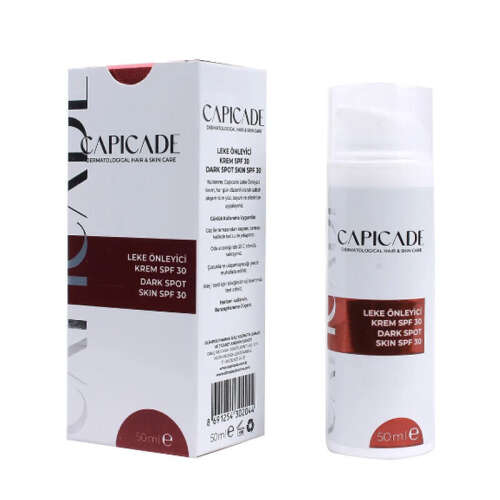 Capicade Leke Karşıtı Krem Spf 30 50 ml - Capicade