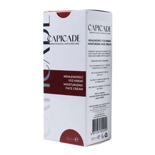 Capicade Nemlendirici Yüz Kremi 50 ml - Capicade