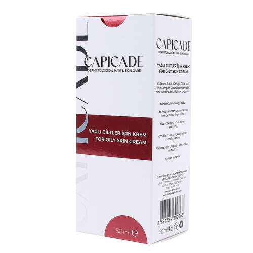 Capicade Yağlı Ciltler İçin Krem 50 ml - 3