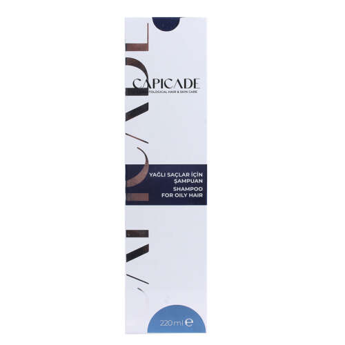 Capicade Yağlı Saçlar İçin Şampuan 220ml - Capicade