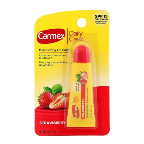 Carmex Lip Balm Stick Strawberry Spf15+ 10 gr - Carmex