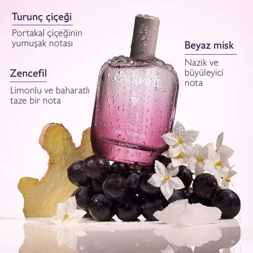 Caudalie The Des Vignes Beyaz Misk ve Zencefil Aromalı Vücut Kokusu 100ml - 4