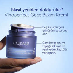 Caudalie Vinoperfect Leke Karşıtı Glikolik Gece Bakım Kremi 50 ml Refill - 3