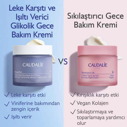 Caudalie Vinoperfect Leke Karşıtı Glikolik Gece Bakım Kremi 50 ml Refill - 2