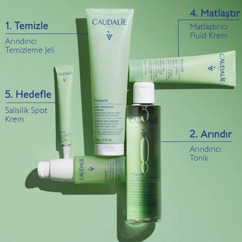 Caudalie Vinopure Arındırıcı Temizleme Jeli 75 ml - 5