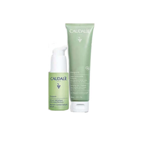 Caudalie Vinopure Düzensiz Ciltler İçin Kit - Caudalie
