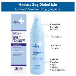 CeceMED Hassas Saç Derisi İçin Şampuan 300 ml - 2