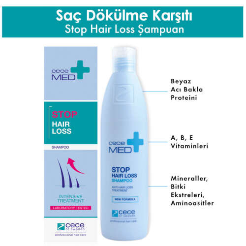 CeceMED Saç Dökülmesine Karşı Şampuan 300 ml - 2