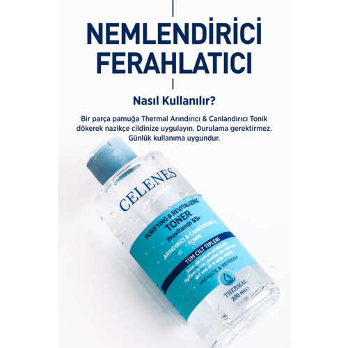Celenes By Sweden Arındırıcı Termal Tonik 200 ml - 6